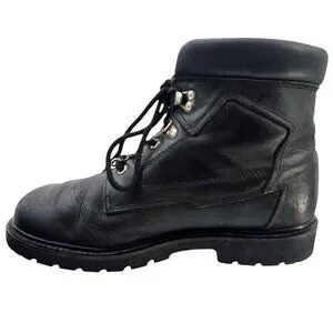 Harley-Davidson Mens Wolverine Badlands Black Boots 9.5 Used Harley-Davidson Wolverine Men main image 3